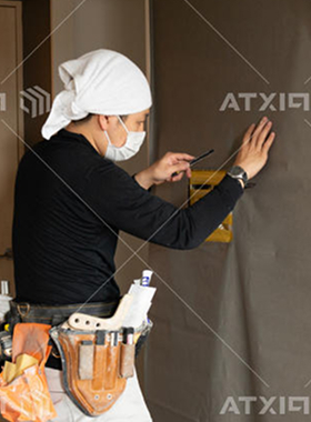 スプレーガンでの補修