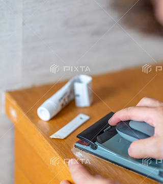 目地や欠けも補修します